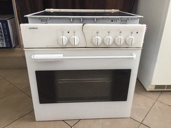 Használt Siemens összeépíthető sütő-főzőlap szett [H2832] 