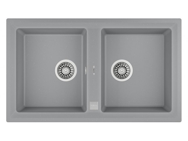 Teka STONE 90 B-TG 2B-WH gránit mosogatótál Teka STONE 90 B-TG 2B-WH gránit mosogatótál