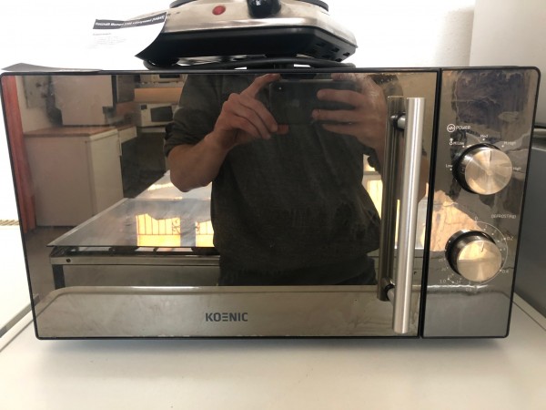 Használt Koniec KMW 1221B mikrohullámú sütő [H4963] 