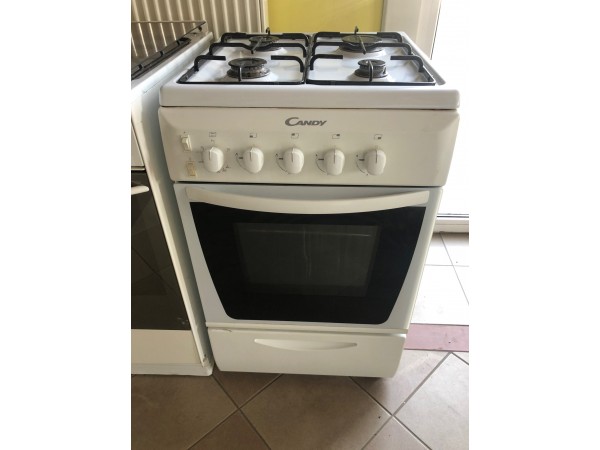 Használt Candy CGG5601SBW gáztűzhely [H5082] 