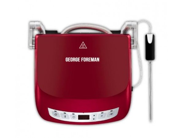 George Foreman 24001-56 Preciziós családi piros grill George Foreman 24001-56 Preciziós családi piros grill
