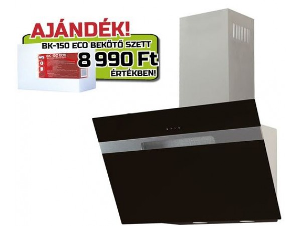 Cata AVLAKI 600 XGBK Fali páraelszívó + BK 150 ECO bekötő szett Cata AVLAKI 600 XGBK Fali páraelszívó + BK 150 ECO bekötő szett