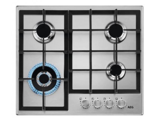 AEG HGB64420SM Beépíthető gáz főzőlap AEG HGB64420SM Beépíthető gáz főzőlap
