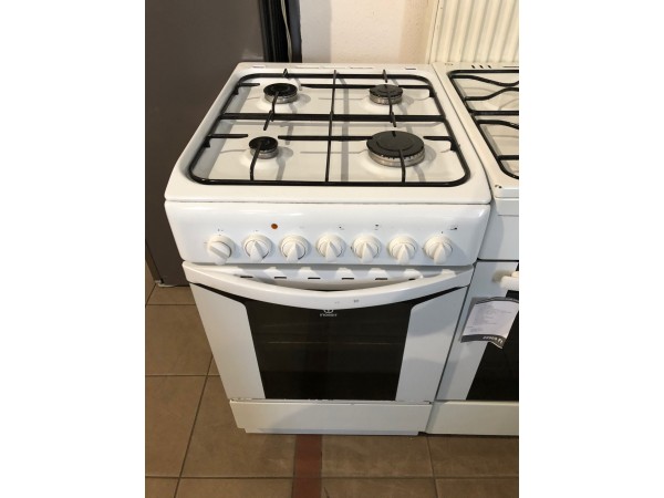 Használt Indesit K3G51S(W) kombinált tűzhely [H6659] 