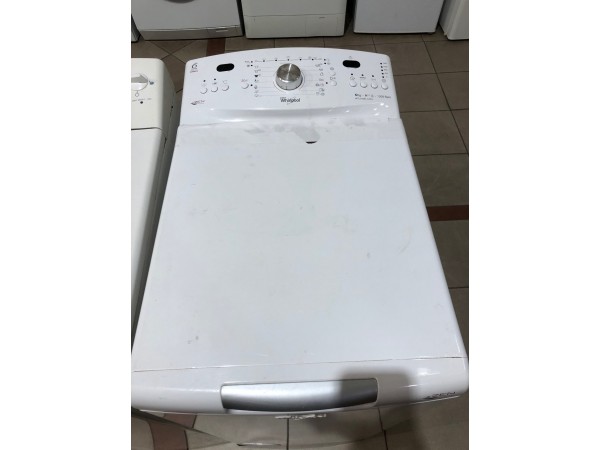 Használt Whirlpool WTLS 60812 ZEN felültöltős mosógép [H7063] 
