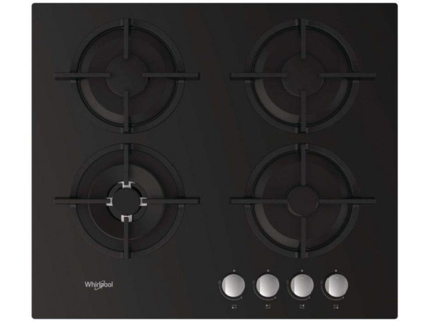Whirlpool GOR 625/NB Beépíthető gáz főzőlap Whirlpool GOR 625/NB Beépíthető gáz főzőlap