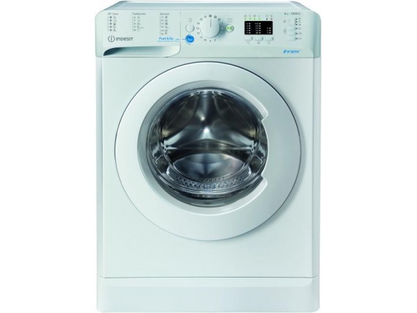 Indesit BWSA 61051 W EU N Elöltöltős keskeny mosógép Indesit BWSA 61051 W EU N Elöltöltős keskeny mosógép
