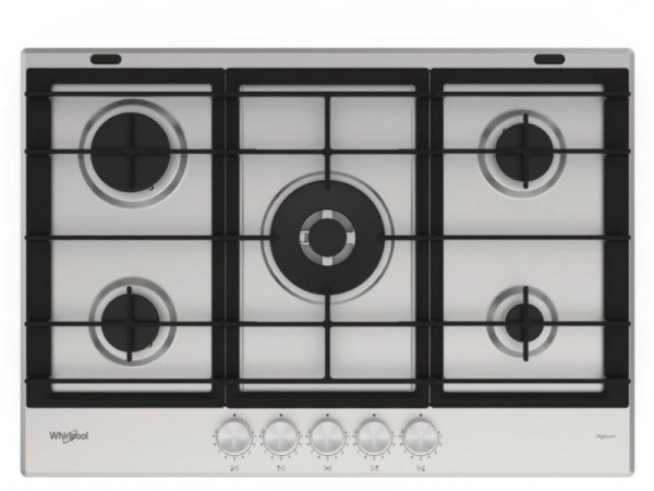 Whirlpool GMWL 728/IXL Beépíthető gáz főzőlap Whirlpool GMWL 728/IXL Beépíthető gáz főzőlap