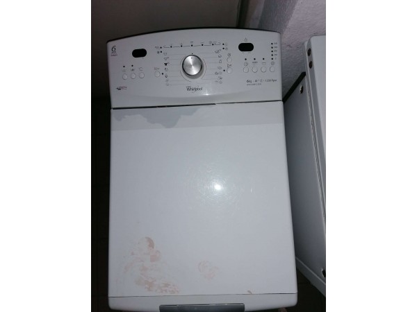 Használt Whirlpool WTLS 60812 ZEN felültöltős mosógép [H10043] 
