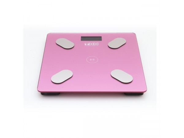 TOO BFSC-222-P-BT rózsaszín bluetooth-os testösszetétel-elemző mérleg TOO BFSC-222-P-BT rózsaszín bluetooth-os testösszetétel-elemző mérleg