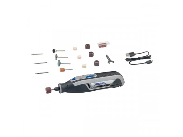Dremel F0137760JA Lite 7760-15 15 db-os akkumulátoros multifunkcionális szerszámkészlet Dremel F0137760JA Lite 7760-15 15 db-os akkumulátoros multifunkcionális szerszámkészlet