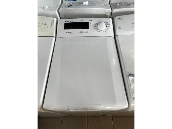 Újszerű Candy CST G372D-S felültöltős mosógép [HFS166] 