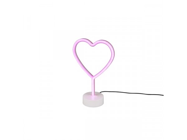 TRIO R55210101 Heart 30,5 cm USB asztali lámpa TRIO R55210101 Heart 30,5 cm USB asztali lámpa