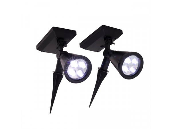 TOO GS-SL003B-4LED 2db kültéri szolár LED lámpa TOO GS-SL003B-4LED 2db kültéri szolár LED lámpa