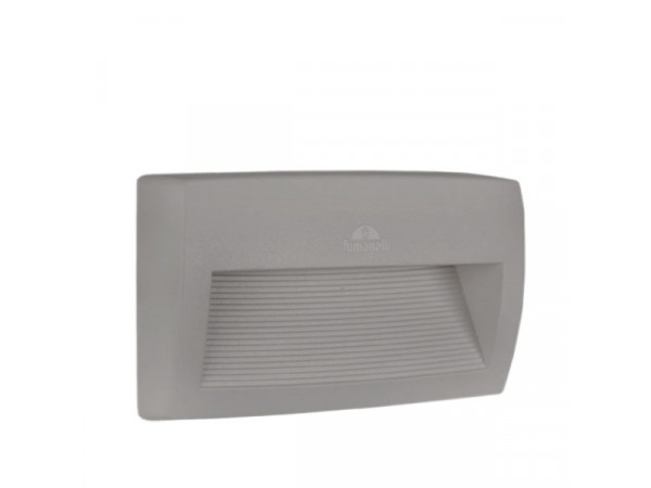 Fumagalli LORENZA 270 LED 11W 4K R7S szürke kültéri falilámpa Fumagalli LORENZA 270 LED 11W 4K R7S szürke kültéri falilámpa