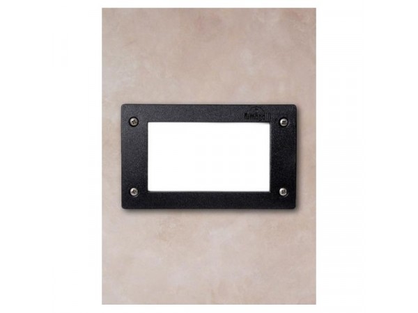 Fumagalli LETI 200 HS LED 3W GX53 fekete kültéri beépíthető falilámpa Fumagalli LETI 200 HS LED 3W GX53 fekete kültéri beépíthető falilámpa