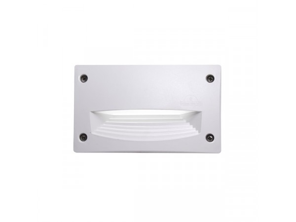 Fumagalli LETI 200 HS LED 3W GX53 fehér kültéri beépíthető falilámpa Fumagalli LETI 200 HS LED 3W GX53 fehér kültéri beépíthető falilámpa