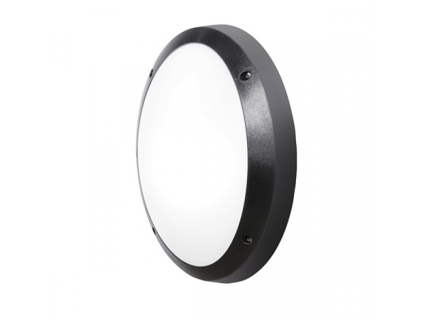 Fumagalli DANZI E27 fekete kültéri falilámpa érzékelővel 