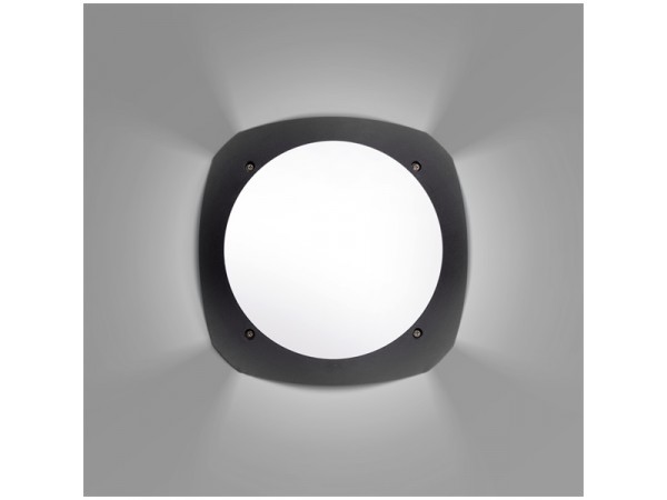 Fumagalli STUCCHI LED 18W 3K GX53 fekete kültéri falilámpa Fumagalli STUCCHI LED 18W 3K GX53 fekete kültéri falilámpa
