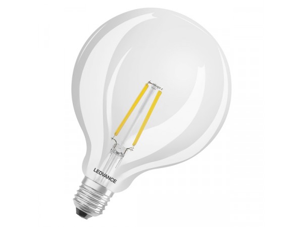 Ledvance Smart+ Wifi vezérlésű 5,5W 2700K E27 dimmelhető filament nagygömb LED fényforrás Ledvance Smart+ Wifi vezérlésű 5,5W 2700K E27 dimmelhető filament nagygömb LED fényforrás