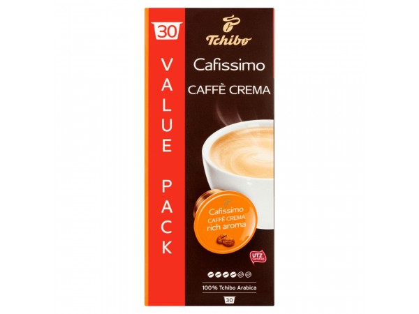 TCHIBO Caffe Crema Rich Aroma 30db-os kiszerelés TCHIBO Caffe Crema Rich Aroma 30db-os kiszerelés