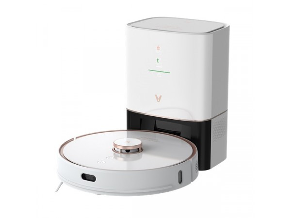 Xiaomi Viomi S9 Alpha Smart porgyűjtő állomással fehér száraz-nedves takarítórobot Xiaomi Viomi S9 Alpha Smart porgyűjtő állomással fehér száraz-nedves takarítórobot