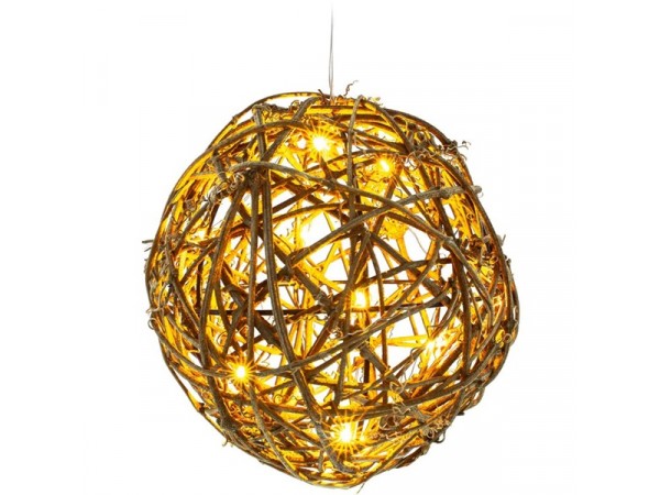 Retlux RXL 257 10 LED/2x AA/meleg fehér rattan labda karácsonyi gömbfüzér Retlux RXL 257 10 LED/2x AA/meleg fehér rattan labda karácsonyi gömbfüzér