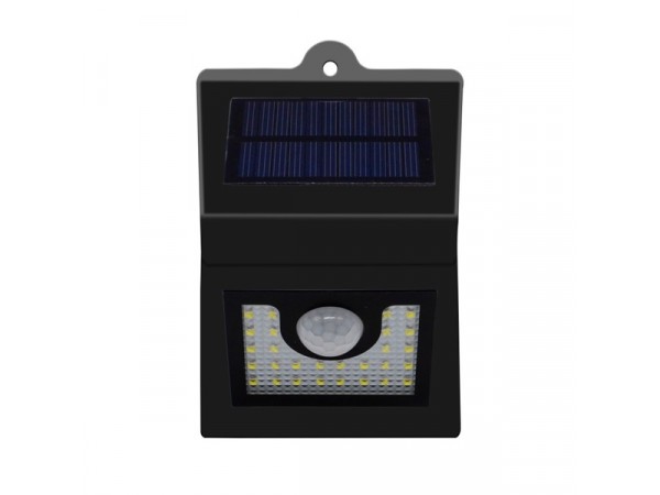 IRIS MSL-018CW-BB-28LED napelemes mozgásérzékelő reflektor 