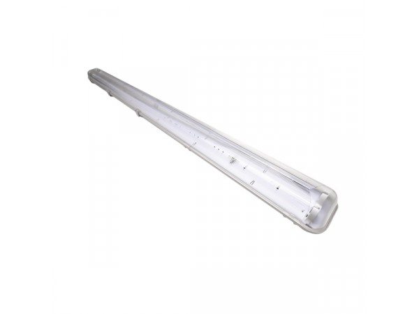 Iris Lighting JF6236 T8 LED fénycsőre előkészített por- és páramentes lámpatest IP65 120cm fém békazárral Iris Lighting JF6236 T8 LED fénycsőre előkészített por- és páramentes lámpatest IP65 120cm fém békazárral