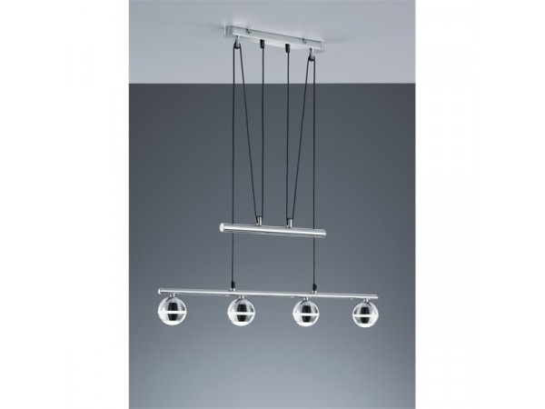 TRIO 328210406 Baloubet 4W 350lm 3100K króm függesztett lámpatest TRIO 328210406 Baloubet 4W 350lm 3100K króm függesztett lámpatest