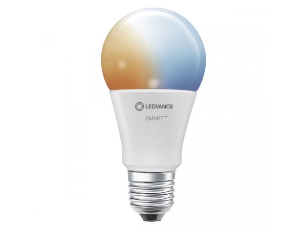 Ledvance Smart+ Bluetooth vezérlésű 9W állítható színhőmérsékletű E27, dimmelhető körte alakú LED fényforrás Ledvance Smart+ Bluetooth vezérlésű 9W állítható színhőmérsékletű E27, dimmelhető körte alakú LED fényforrás
