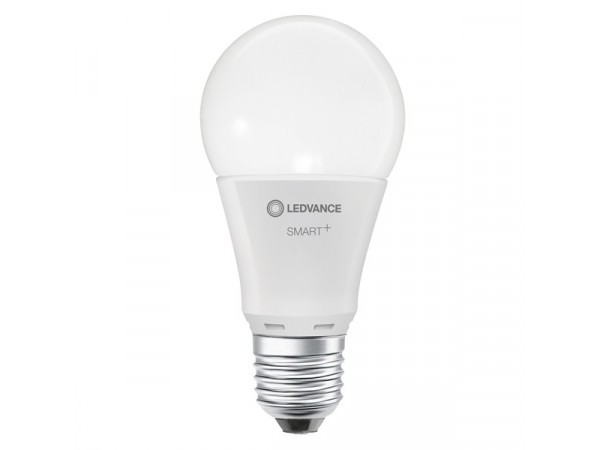 Ledvance Smart+ 8,5W E27 állítható színhőmérsékletű, dimmelhető körte alakú LED fényforrás Ledvance Smart+ 8,5W E27 állítható színhőmérsékletű, dimmelhető körte alakú LED fényforrás