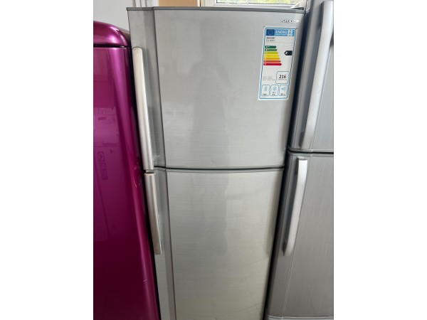 Használt Sharp SJ-300V-SL Felülfagyasztós hűtőszekrény [H11640] 