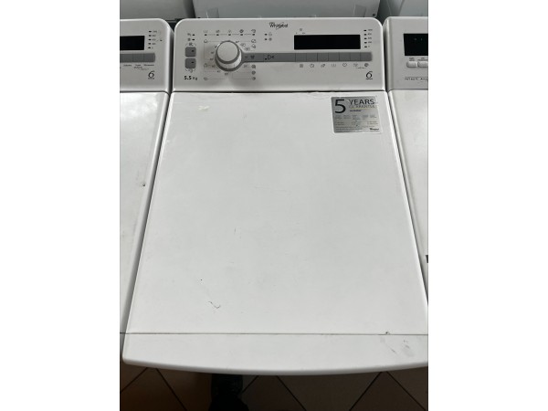 Használt Whirlpool TDLR 55110 felültöltős mosógép [H12276] 
