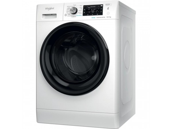 Whirlpool FFWDD 1076258 BV EU Szabadonálló mosó-szárítógép Whirlpool FFWDD 1076258 BV EU Szabadonálló mosó-szárítógép