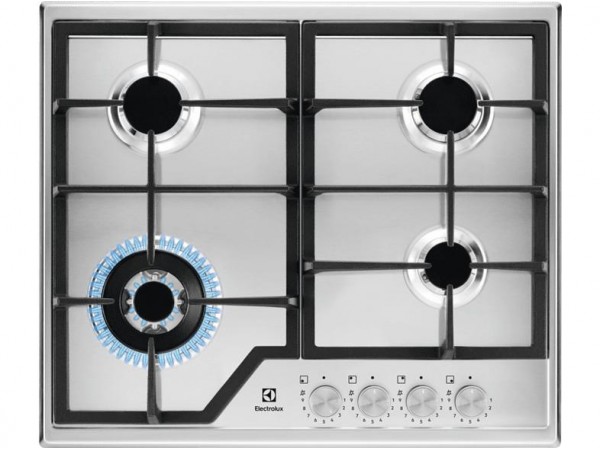 Electrolux KGS64362SX beépíthető gáz főzőlap Electrolux KGS64362SX beépíthető gáz főzőlap
