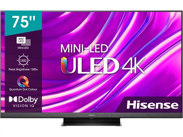 HIsense 75U8HQ 4K Smart Mini-LED ULED TV