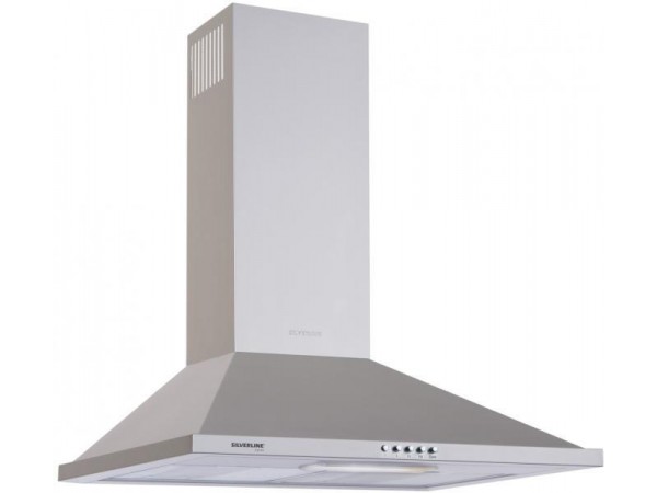 Silverline 2240 60 cm inox fali kürtös páraelszívó Silverline 2240 60 cm inox fali kürtös páraelszívó