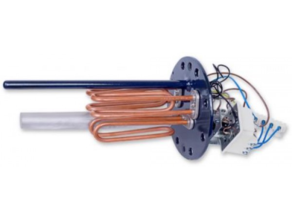 HAJDU Alsó elhelyezésű, karimás fűtőtest 3x1,6 kW, 230/400V 