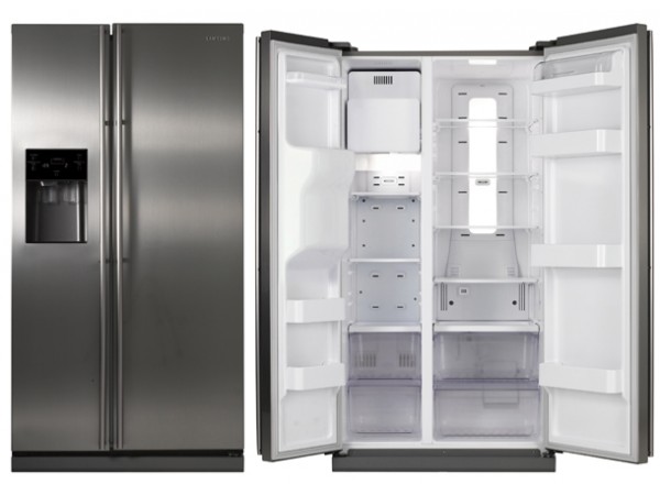 Outlet Samsung RS H1DTSW Side-by-Side hűtőszekrény 6 hónap garanciával [KH19] 