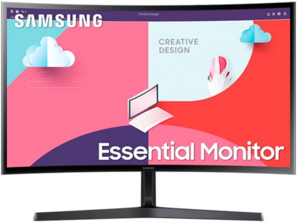 Samsung LS24C366EAUXEN 24'' Ívelt FullHD 75 Hz 16:9 FreeSync VA LED Monitor