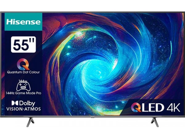 HISENSE 55E7KQ PRO 4K UHD Smart QLED televízió