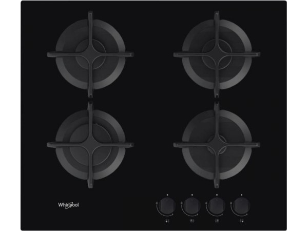 Whirlpool GOB 616/NB Beépíthető gáz főzőlap Whirlpool GOB 616/NB Beépíthető gáz főzőlap