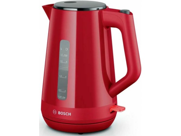 BOSCH TWK1M124 MyMoment Vízforraló, 2400 W, piros, 1,7 l BOSCH TWK1M124 MyMoment Vízforraló, 2400 W, piros, 1,7 l