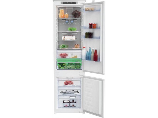 BEKO BCNA306E4SN Beépíthető NoFrost kombinált hűtőszekrény BEKO BCNA306E4SN Beépíthető NoFrost kombinált hűtőszekrény