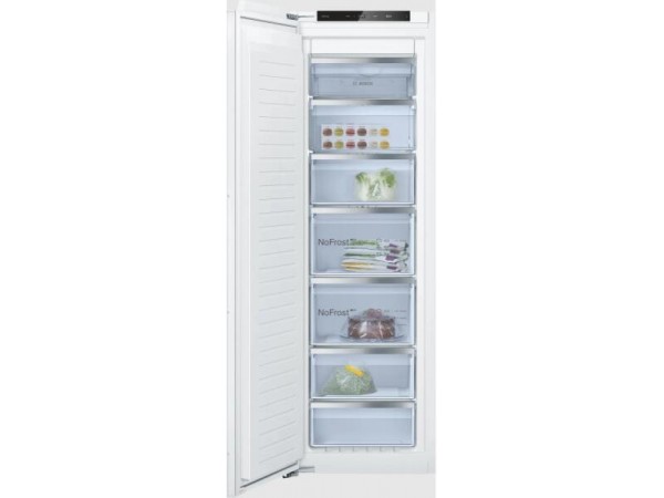 BOSCH GIN81ACE0 Beépíthető fagyasztószekrény, NoFrost BOSCH GIN81ACE0 Beépíthető fagyasztószekrény, NoFrost