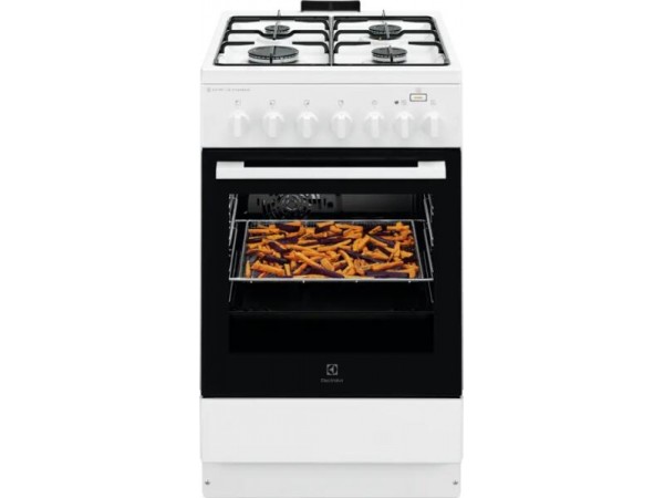 ELECTROLUX LKK560011W Kombinált tűzhely, SteamBake, AirFry, Multi 6, 58 l, sütővilágítás, grill, hangjelzés, percszámlálás ELECTROLUX LKK560011W Kombinált tűzhely, SteamBake, AirFry, Multi 6, 58 l, sütővilágítás, grill, hangjelzés, percszámlálás