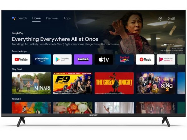 Sharp 32" 32FH2EA HD Ready Android Smart LED TV Sharp 32" 32FH2EA HD Ready Android Smart LED TV