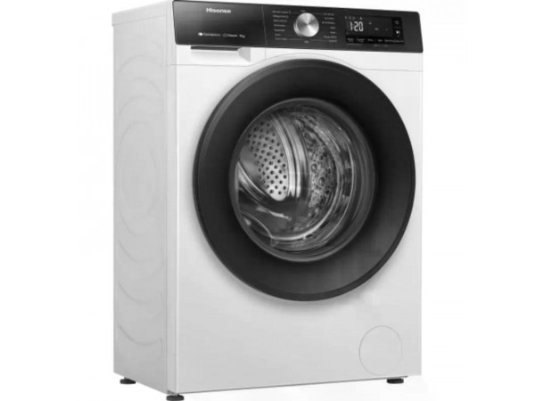 Hisense WF3S9043BW3 Elöltöltős mosógép A Energiaosztály, 9 kg, Normál mélység, 1400 fordulat/perc, Centrifugálási zajszint: 72 dB, Inverter motorral, Gőzfunkció nélkül Hisense WF3S9043BW3 Elöltöltős mosógép A Energiaosztály, 9 kg, Normál mélység, 1400 fordulat/perc, Centrifugálási zajszint: 72 dB, Inverter motorral, Gőzfunkció nélkül