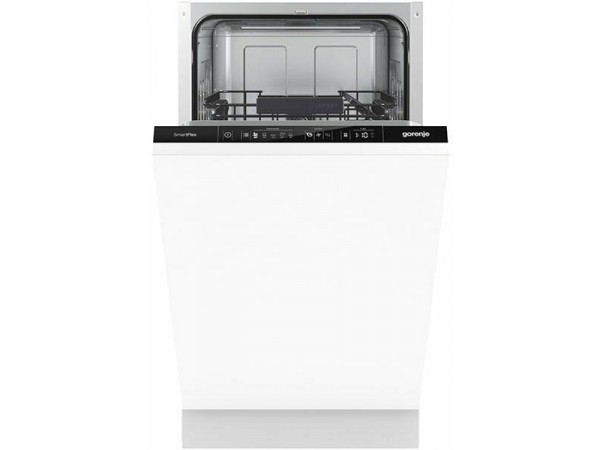 Gorenje GV541D10 Teljesen integrálható keskeny beépíthető mosogatógép Gorenje GV541D10 Teljesen integrálható keskeny beépíthető mosogatógép